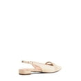 thumbnail image 3 of Cecelia New York Jacqueline Womens Flats Slingback Pointed Toe Sling Back Shoes (GOLD SNAKE, 6), 3 of 3