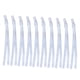 thumbnail image 2 of 10pcs Agarres para los oídos Gancho de extensión Agarre flexible para los oídos Correa de extensión unisex Blanco, 2 of 9