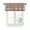 wine red, variant on Farm Barn Western Star on Vintage Curtain Valances,Red Buffalo Plaid Small Window Treatment for Kitchen Living Room Bathroom,42" x 18"