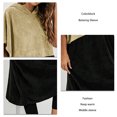 thumbnail image 4 of Toalla usable con bloques de colores, bata de cambio con bloques de colores, bata de cambio con bloques de colores, Poncho de Surf de primera calidad, 4 of 6