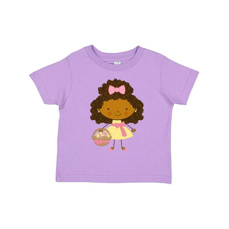 

Inktastic Easter African American Girl Gift Toddler Toddler Girl T-Shirt
