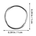 thumbnail image 3 of LOLIPPYY 1200Pcs Plated Silver Open Jump Rings for DIY Jewelry Necklace Clasp and Bracelet Repair, 3 of 8