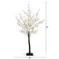 thumbnail image 4 of Nearly Natural Pre-Lit Cherry Blossom Artificial Tree - 4' - Warm White LED Lights, 4 of 8