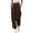A01-Brown, variant on ZVAVZ Womens Sweatpants With Pockets,Women's Drawstring Baggy Wide Leg Trousers Straight Solid Comfy Pants Long Trouser Slacks Deals of Today Prime Green L