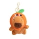 thumbnail image 3 of Llavero de peluche de capibara, lindo muñeco de peluche de capibara, llavero de coche, bolso Naranja, 3 of 9