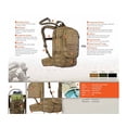 thumbnail image 2 of Source Sac à Dos d'Hydratation Tactique Assaut 20L - Inclut 3L WLPS Vessie d'Hydratation Profil Bas - Valve de Boisson à Débit Élevé - Sangle MOLLE pour Équipement, Coyote, 2 of 4