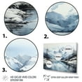 thumbnail image 3 of Designart "Arctic Serenity Alaska I" Winter Landscape Floater Framed Canvas Wall Art, 3 of 7