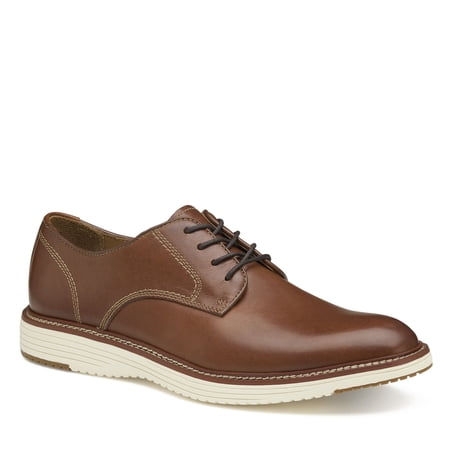 Johnston & Murphy Men's Upton Leather Plain Toe Dress Casual Lace-up Shoe