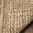 thumbnail image 5 of SAFAVIEH Natural Fiber Crispin Braided Jute Runner Rug, Natural, 2'6" x 12', 5 of 7