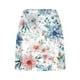 thumbnail image 5 of Jacenvly - Falda corta holgada de dos piezas para mujer, con estampado floral, plisada, para tenis, atlética, elástica, para yoga, de secado rápido, multicolor, 5 of 7