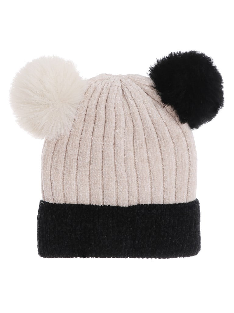 Winter Knit Beanie Hat Warm Wool Hat 