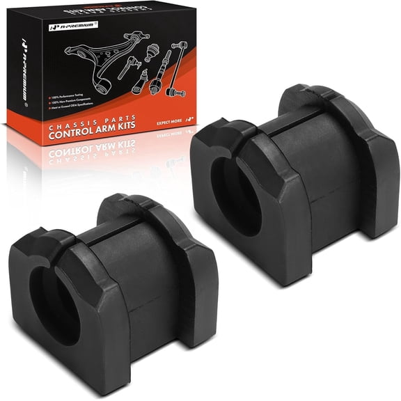 A-Premium 2 x Rear Sway Bar Bushing Kit Compatible with Mitsubishi Outlander 2005-2023 Lancer 2006-2017 Eclipse Cross ASX Outlander PHEV Outlander Sport