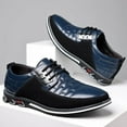 thumbnail image 7 of KELINFONG Mens Dress Oxford Shoes Fashion Sneakers Lace up Business Casual Derby Shoe for Men, 7 of 7