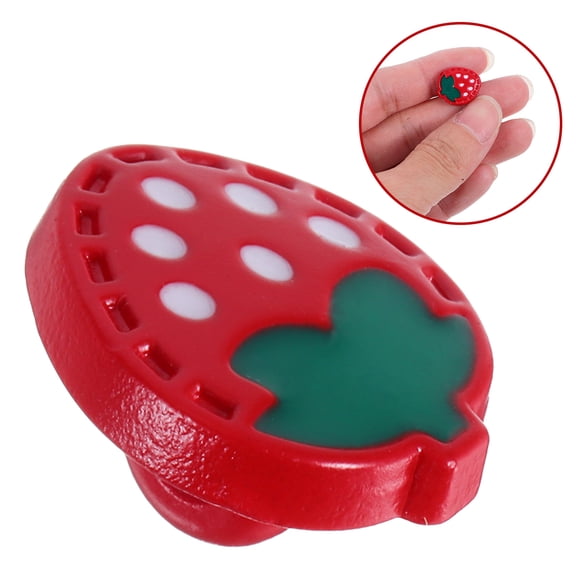 CTIRCHIU 20Pcs Plastic Resin Fruit Buttons for Sewing, Cute Strawberry Design, Craft Supplies for Projects