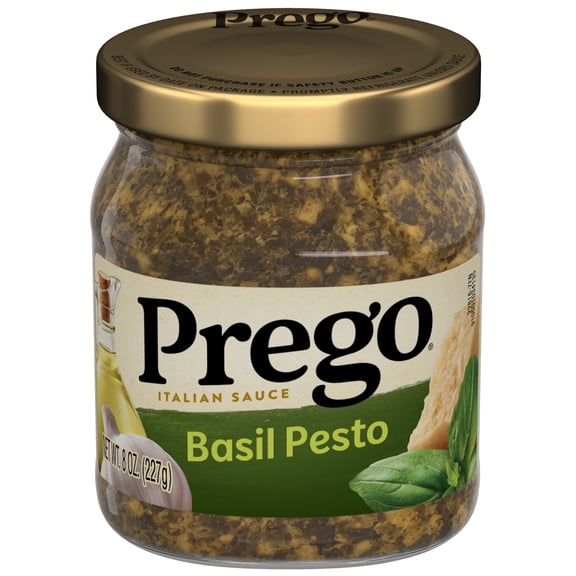 Prego Basil Pesto Sauce, 8 oz Jar