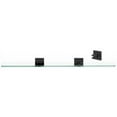 thumbnail image 2 of Alno A8450-24-PC Contemporary II 24" Glass Shelf with Brackets Polished Chrome, 2 of 5