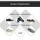 thumbnail image 3 of Par de hormas ajustables para zapatos de mujer | Moldeador de botas con 9 niveles de ajuste - soporte flexible de resorte | Mantiene la forma del calzado | Plástico ventilado y acero inoxidable, 3 of 4