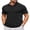 Black, variant on COOFANDY Men' Collared Shirts Short Sleeve Casual Polo T Shirt Summer Golf Shirts Classic Stylish Tees