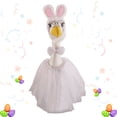 thumbnail image 5 of Easter Goose Outfits Porch Goose Clothes Fits 23" Cement Plastic Goose Statue for St. Patrick's Day Outdoor Garden Lawn Yard Patio Art Decor (Easter Bunny B), 5 of 7