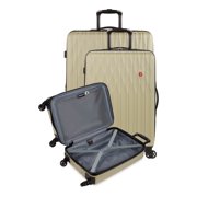 SWISSGEAR Wave Hardside Expandable 3-Piece Luggage Set with Spinner Wheels, Sand