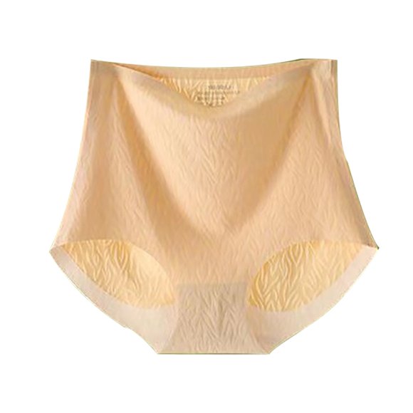 DondPO Womens Underwear High Waisted Underwear Womens PantiesLadies Briefs Womens Sexy Underwear Seamless Underwear For Women Beige XL Clearance!