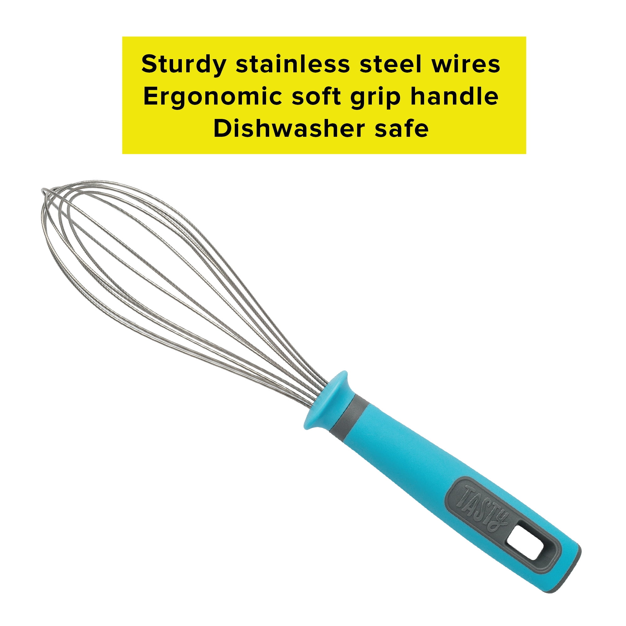 Whisk Wiper - Wipe a Whisk Easily - Multipurpose Kitchen Tool Made In USA -  Includes 11 Stainless-Steel Whisk - Cool Baking Gadget, A Great Gift For