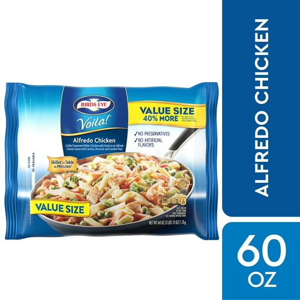 Birds Eye Voila! Alfredo Chicken, Bulk Skillet Meal, 60 Oz