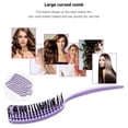 thumbnail image 2 of Peine Curvo Para El Cabello, Cepillo De Masaje, Peine Hueco Para Mosquitos, Cepillo Para El Cabello, Cepillo Para El Cabello Con Estilo Ventilado, Herramienta De Estilismo Para El Cuidado Del Cabello Inevent CE007268-02, 2 of 6