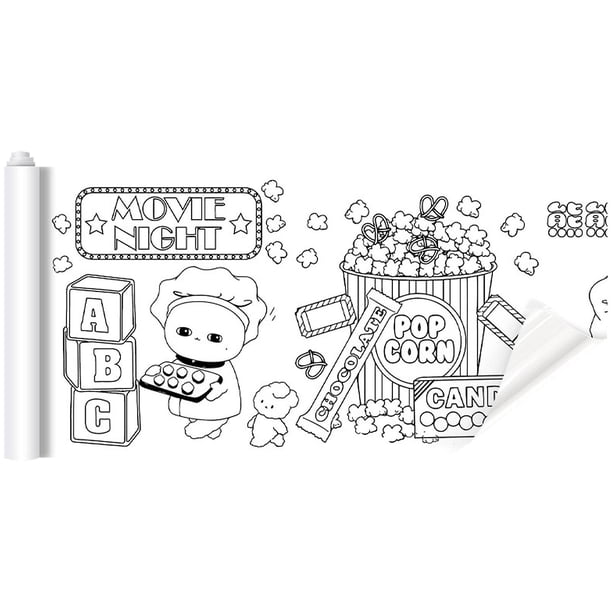 Rollo de dibujo para niños: juguete de aprendizaje creativo y duradero