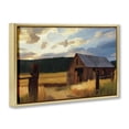 thumbnail image 2 of Stupell Industries Farmhouse Harvest Time Autumn Barn Gold Floating Frame Canvas Art, 31 x 21, by Renel Peters, 2 of 8