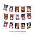 thumbnail image 3 of Poliéster Beijing Opera Máscara Decoración Banderas Dibujos animados coloridos para habitaciones de hotel (C), 3 of 6