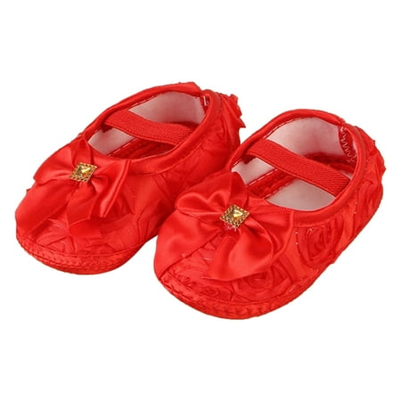 

Rovga Toddler Shoes For Kids Spring And Summer Children Girls Floor Sports Shoes Flower Upper Bow Light And Comfortable Princess Shoes