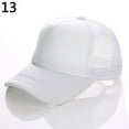 thumbnail image 2 of Unisex Attractive Baseball Cap Trucker Mesh Blank Visor Adjustable Sun Hat, 2 of 8