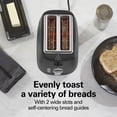 thumbnail image 6 of Hamilton Beach 2 Slice Toaster with Bagel, Defrost, and Cancel Buttons, Black, 6 of 9