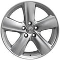 thumbnail image 3 of 18 inch Rim Wheel fits 2008-2014 Lexus IS F - LX19 Style Hyper Silver 18x8 Aluminum Wheel Direct Fit, 3 of 4