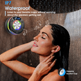 thumbnail image 2 of 2026 Bluetooth Shower Speaker, IPX7 Waterproof Wireless Speaker with Suction Cup, Time & Battery Display, Hands-Free Calls, 8–15H Playtime, 360° Sound Portable Mini Speaker for Bathroom and Travel, 2 of 7