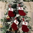 thumbnail image 4 of Media neutral de la Navidad del bolso del caramelo de Navidad del bordado de punto rojo del alfabeto a granel al por mayor de encargo mini, 4 of 4