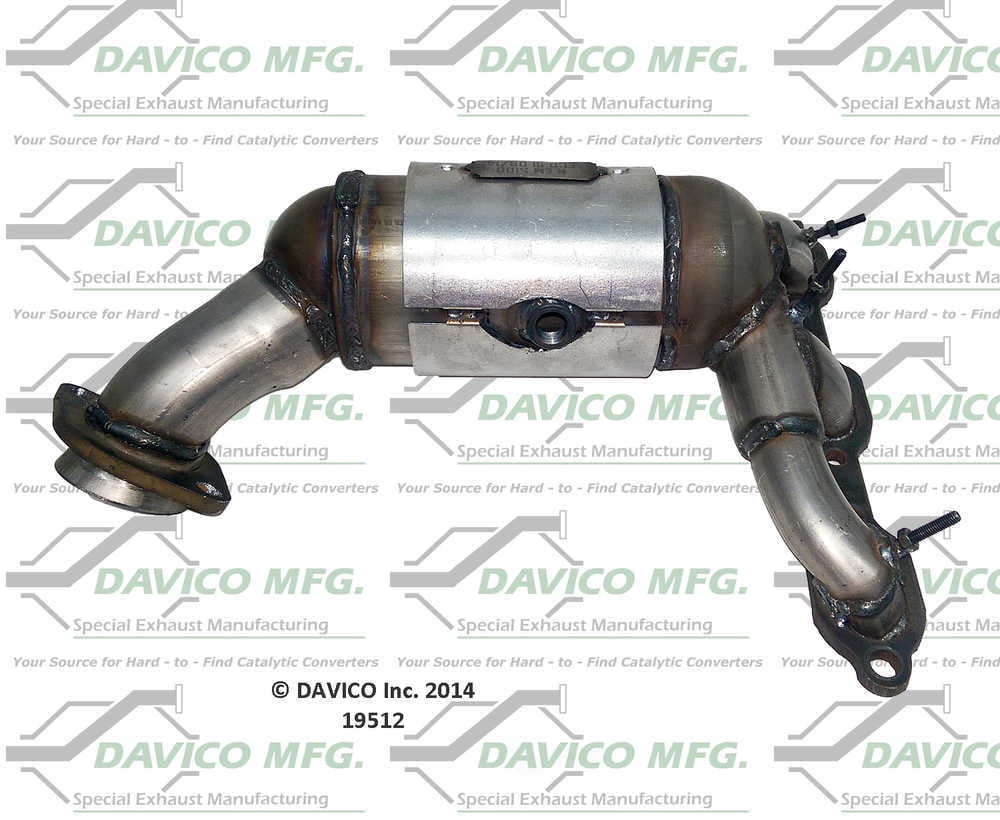 Davico Mfg 19512 Direct-Fit Catalytic Converter