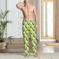 thumbnail image 6 of Lsque Corn Cob Print Men's Pajama Pants, Lounge Pant - Comfortable Home Wear,Elastic Waistband, Stylish Design-Large, 6 of 9