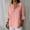 Pink#2, variant on CheerKidz Women's Collar Cotton Linen Button Pocket Shirt Long Sleeve Casual Tops Home Wear Comfortable Breathable T-Shirt(White,2XL)