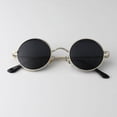 thumbnail image 3 of Gafas de sol polarizadas redondas pequeñas retro para hombres y mujeres estilo John Lennon, 3 of 3