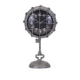 thumbnail image 2 of Elite Ella Elaine Metal Pedestal Clock Black and grey, 2 of 2