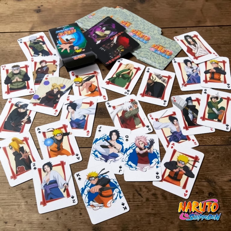 Great Eastern Naruto Shippuden Anime Standard Playing Card Deck