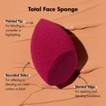 thumbnail image 3 of e.l.f. Cosmetics Total Face Sponge Duo, 2 unidades, 3 of 4
