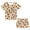 Chocolate Bread, variant on Dog Cat Printed Girls Short Sleeve Summer Outfits Youth Tracksuit 2 Piece Cap Top and Shorts Set with Pocket Cute Clothes for Teen Girls Casual Workout Tennis Running