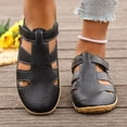 thumbnail image 4 of Wensltd Women's Sandals Closed Toe Flat Sandals With Adjustable Straps For Casual Summer And Everyday Wear, 4 of 9
