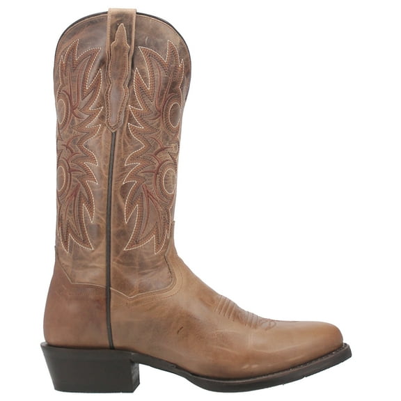 Dan Post Boots Mens Cottonwood Embroidered Round Toe Cowboy Mid Calf Boots