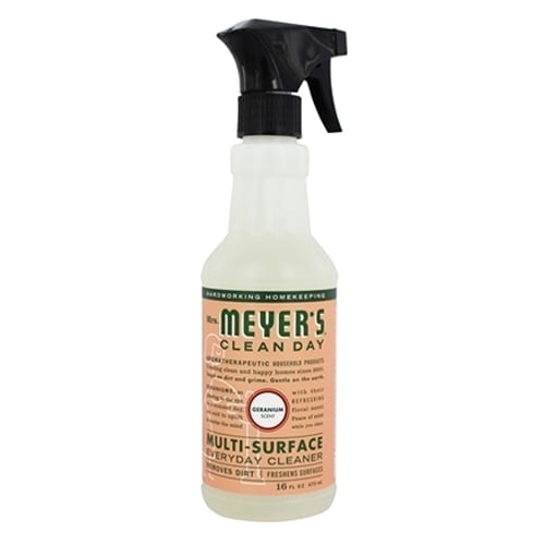 Mrs. Meyers Clean Day MultiSurface Everyday Cleaner Geranium, 16 Oz