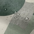 thumbnail image 5 of Green Shower Curtain Abstract Modern Geometry Circles Contemporary Style Bath Curtain Bathroom Accessories 72x72 Inches, 5 of 6