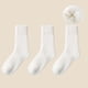 thumbnail image 1 of 3 Pares de Calcetines Térmicos de Invierno para Niños, Calcetines de Lana Gruesos y Cálidos para Mujer, Calcetines de Suelo de Longitud Media., 1 of 1